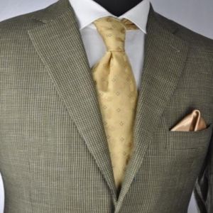 Isaia Napoli Wool/Silk/Linen Sport Jacket
